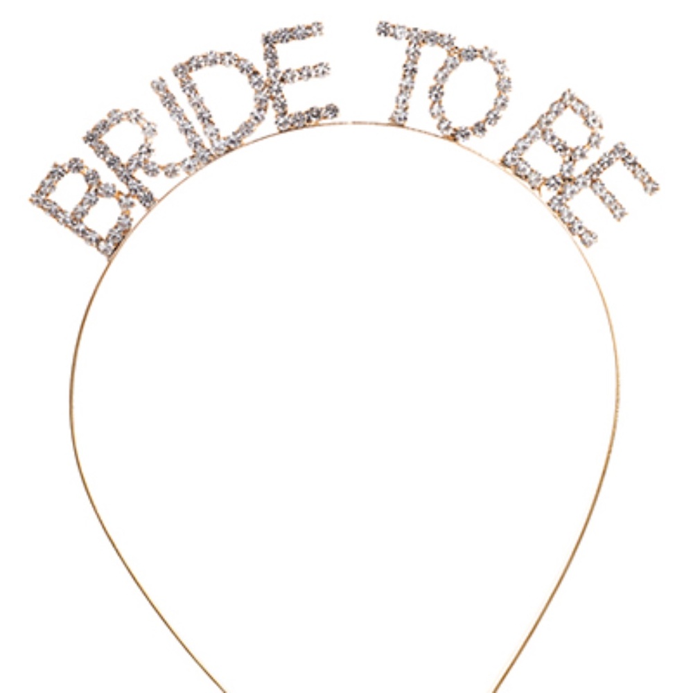 BRIDE TO BE Headband